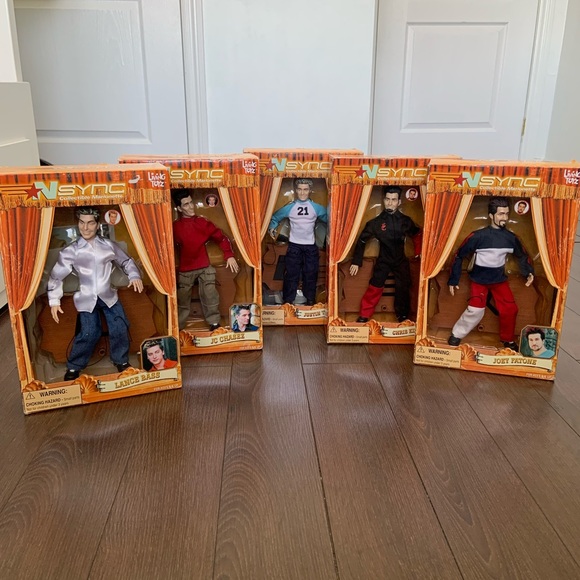 NSYNC Collectible Marionette Dolls - Complete Set - Picture 2 of 7